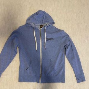 Harbour Surfboards full zip hoodie In blue size M